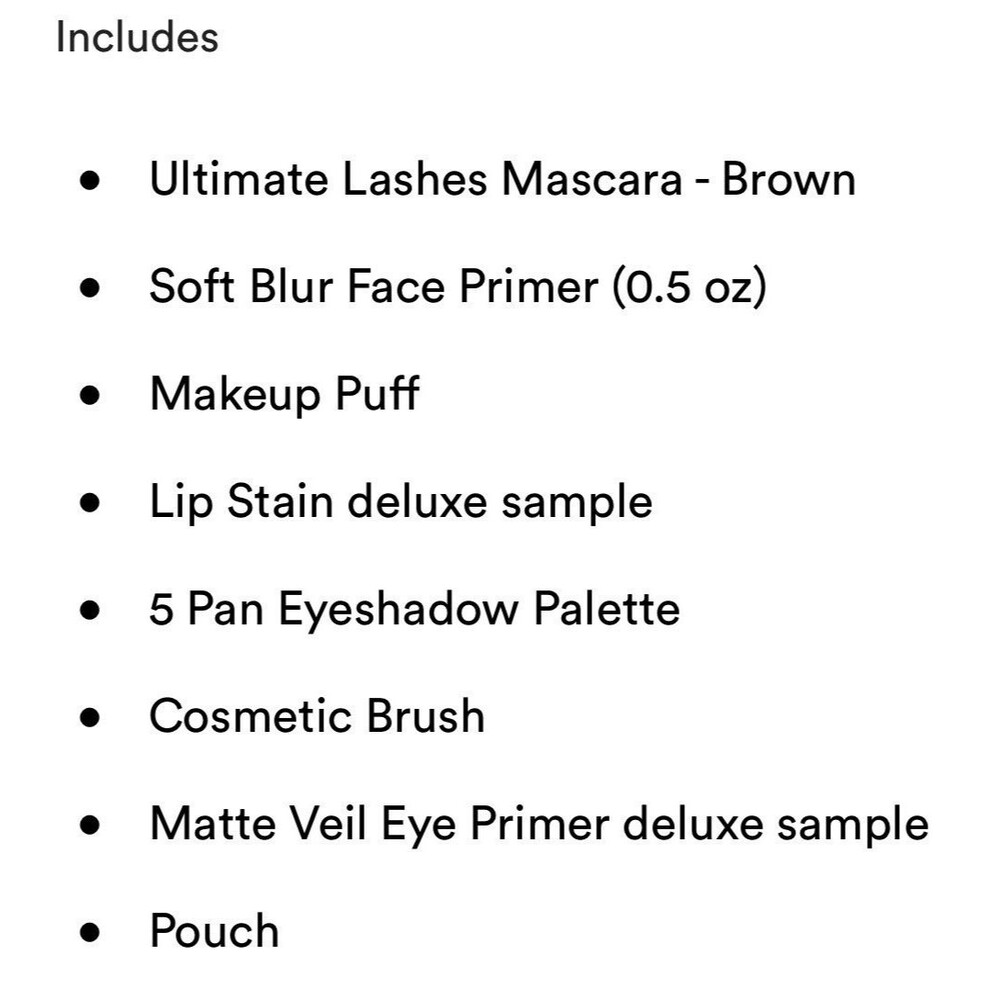 ULTA Beauty Collection Makeup Gift Set: Cosmetic Bag & Makeup Variety - Picture 6 of 6